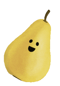 Simkone vegan fruit fruits vegetables Sticker