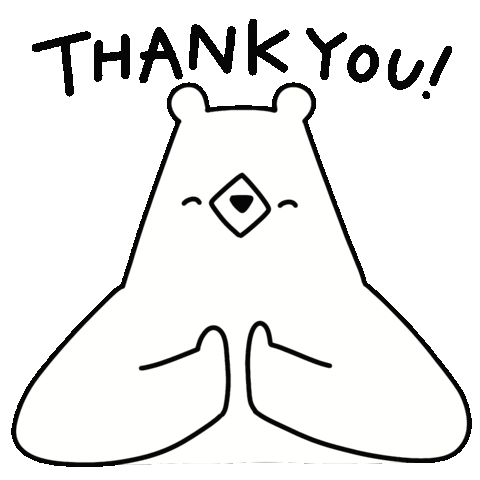 Thanks Clap Sticker