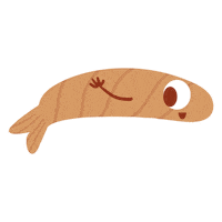 orientalwokmx kids fish chop orientalwok Sticker