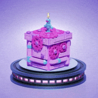 Party 3D GIF by Space Robots ⚡