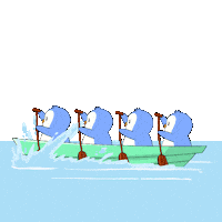 Team Huddle Up Sticker by Pudgy Penguins