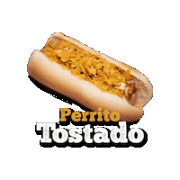 ElMeroPerrito pan hotdogs hot dogs salchicha Sticker