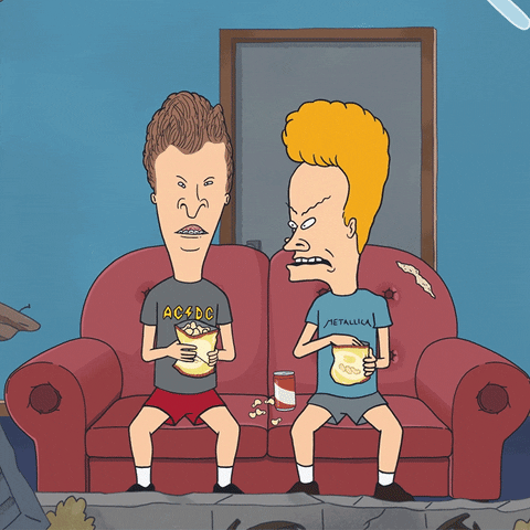 Beavis And Butthead Eating GIF by Paramount+