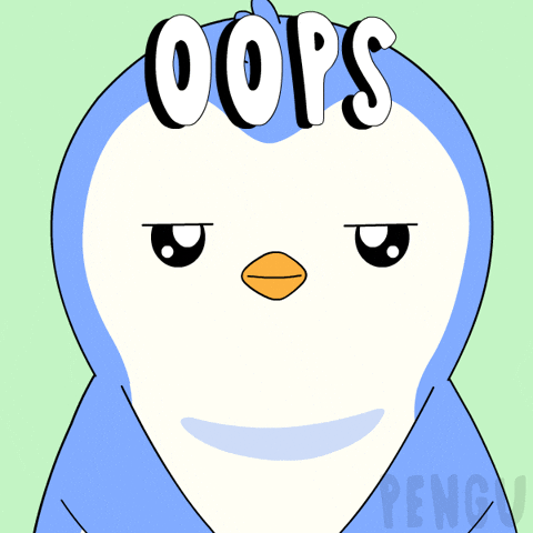 Sorry Penguin GIF by Pudgy Penguins