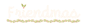 Christmas Friends Sticker