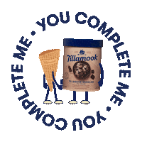 ice cream love Sticker by tillamook