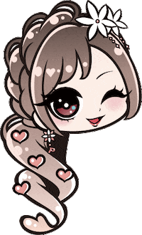 Girl Illustration Sticker