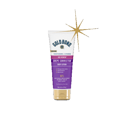 GoldBond skincare lotion crepe skincare products Sticker