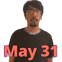 May 31 Sticker