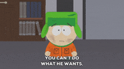 convincing kyle broflovski GIF by South Park 