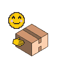 Box Delivery Sticker by cottononkids