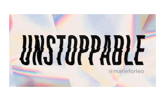 MarieForleoInternational power marie unstoppable limitless Sticker
