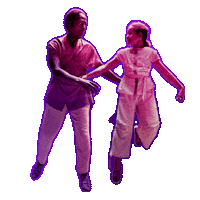 Couple Floating Sticker by Room104