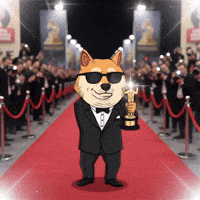 Proud Red Carpet GIF by Doge Pound