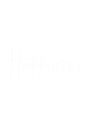 helloilo happy white lettering happiness Sticker