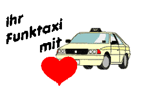 taxi STICKER