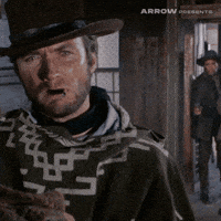 Clint Eastwood Gotcha GIF by Arrow Video