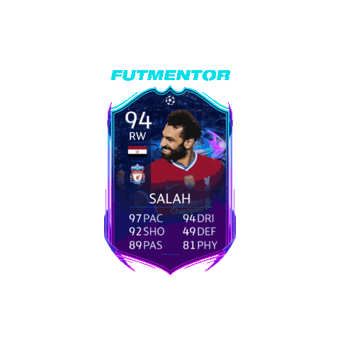 Mohamed Salah Fifa Sticker by FUT Mentor