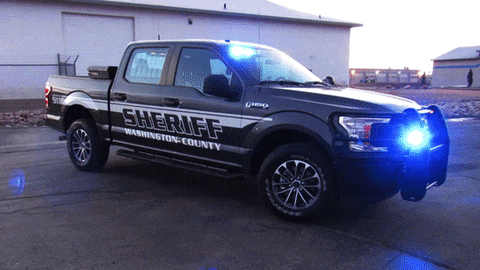 flashing lights police GIF