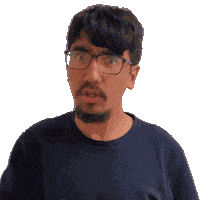 Calm Down No Talking Sticker