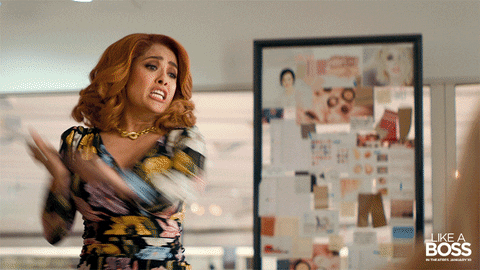 Salmahayek Rosebyrne GIF by Like A Boss Movie