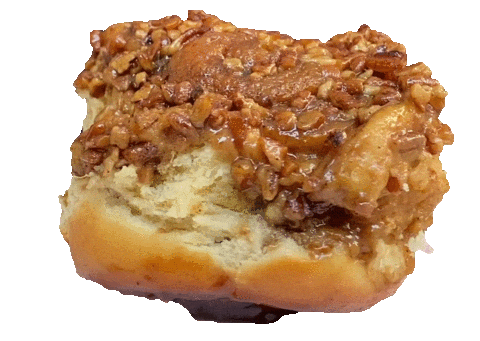 Sticky Bun Donuts Sticker by foodbabyny