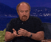 bored louis ck GIF