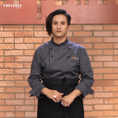 Reality Reaction GIF by Top Chef Brasil