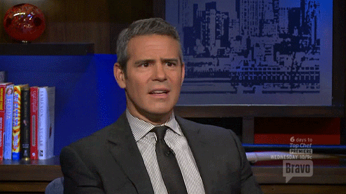 confused andy cohen GIF by RealityTVGIFs