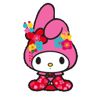 My Melody Pink Sticker by Sanrio