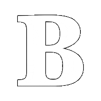 Letter B Sticker by Adrian Valia