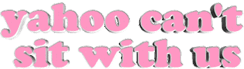 mean yahoo Sticker by AnimatedText