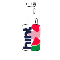 drinkhint water hydrate hint hint water Sticker