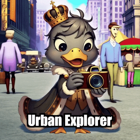 Urban Explorer Travel GIF by sirduckbeth