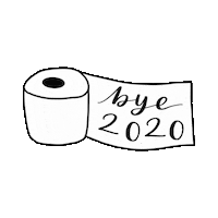 New Year December Sticker