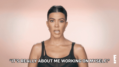 it's not you it's me keeping up with the kardashians GIF by E!