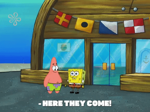 season 8 episode 25 GIF by SpongeBob SquarePants