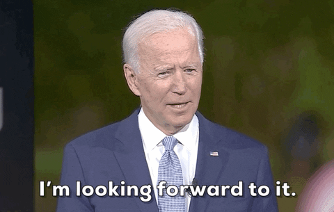 Looking Forward To It Joe Biden GIF by Election 2020