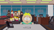 kisses talking GIF by South Park 