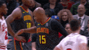 High Five Atlanta Hawks GIF by NBA