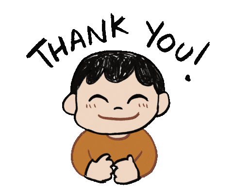 Thanks Thank You Sticker