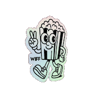 Film Fest Popcorn Sticker by Windsor Film Festival