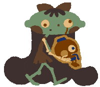 Illustration 歩く Sticker