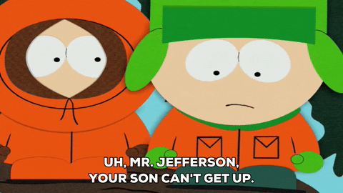 talking kyle broflovski GIF by South Park 
