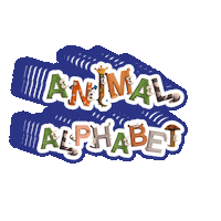 wuraolakayode animal alphabet animal alphabet wuraola Sticker