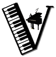 graphics piano STICKER