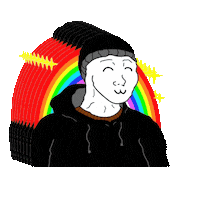 Meme Gay Sticker by Database數據