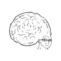 Wojak Dank Memes Sticker by Database數據