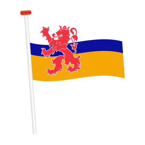 DokkumerVlaggenCentrale giphyupload flag limburg maastricht Sticker