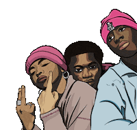 amandalafea hip hop the fugees amanda la fea Sticker
